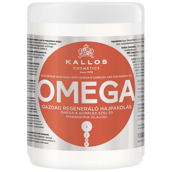 Omega Hair Mask - Regeneračná maska ​​na vlasy s omega-6 komplexom a makadamovým olejom